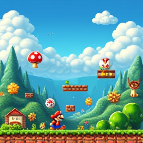 Sonic VS Mario