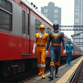 Power Rangers TQG: Train Quantum Guardians