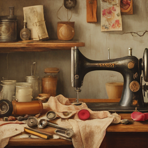 Jeannie and Her Sewing Room