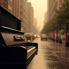 Sous la Pluie de Cherbourg