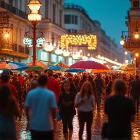 Carnaval en la Lluvia