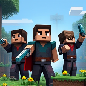 Los 5 Titanes del Minecraft