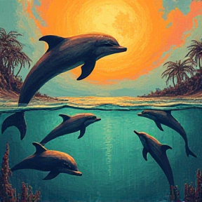 Dolphin Dawn