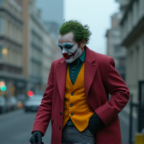 Sad Joker Strollin' the Streets