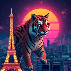 Tiger in Paris