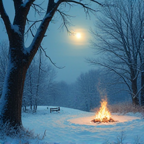 Snowy Night Serenade