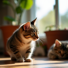 Tiramisu si Kucing Cokelat Kesayangan Anak Paskibra