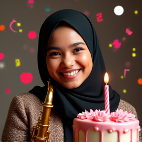 Selamat ulang tahun Fahira 