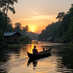 Menikmati Sungai Mahakam