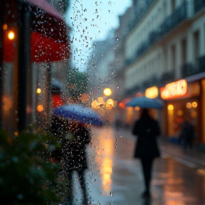 便利店雨声