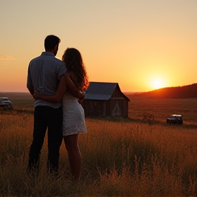 Starlit Barn Romance