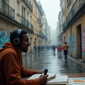 Desayuno en Lluvia