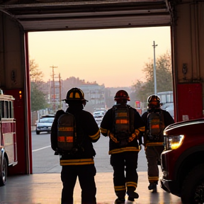 Ein Hoch der Feuerwehr