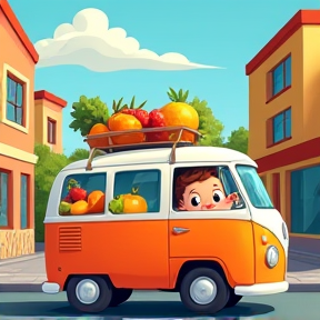 A Kombi das Frutas