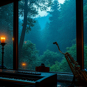 Forest Rain Serenade