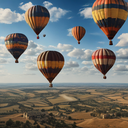 Heißluftballonfahrt