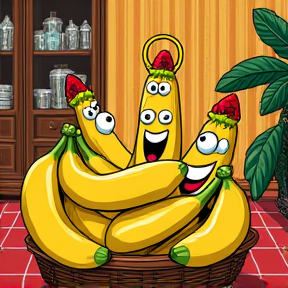 God Says Eat Two Bananas