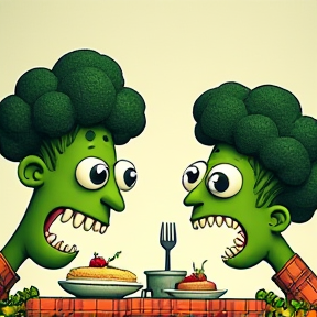 Disgust Vs Broccoli