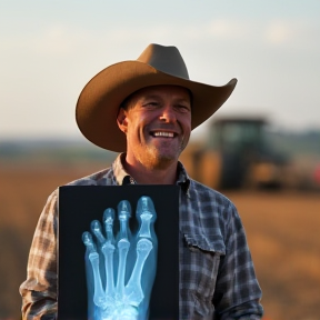 Farmer Joe's Broken Toes