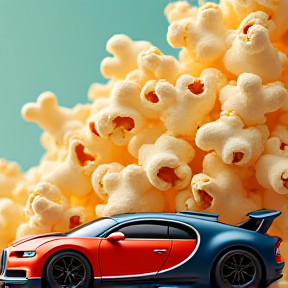 Popcorn in a Bugatti