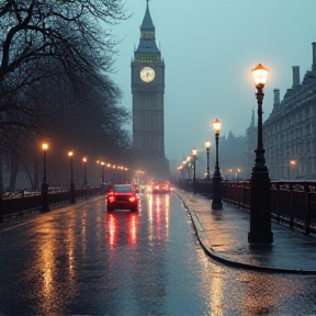 Rain on the Union Jack