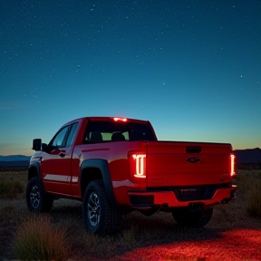 Moonlit Pickup Bed