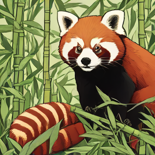 red panda