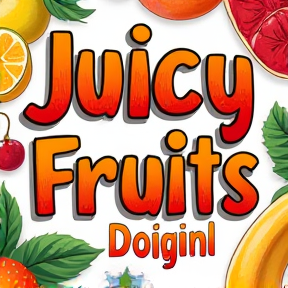 fruity letters