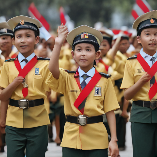 Siswa Pesisir Semangat