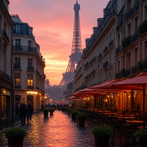 Relax à Paris en Pluie et Amour