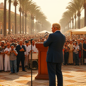 Trump Gaza Beach