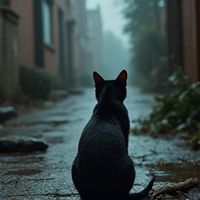 Whiskers in the Rain