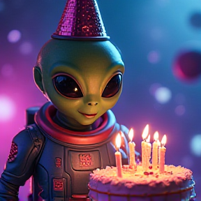 🎶 Joyeux Anniversaire, Alien 💖