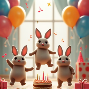 "Bunny's Party Fun" 