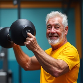 Gramps, you gotta lift weights