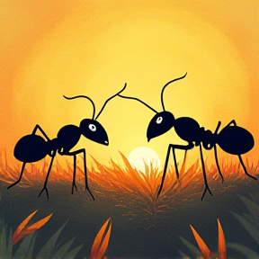 the ants happy