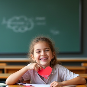 Love born between school desks