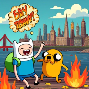 Adventure Time: Flambo's Fire