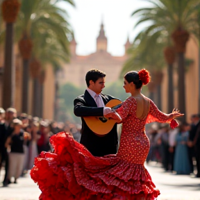 Bailando en Sevilla