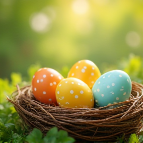 Frühlingszauber mit dem Osterhasen