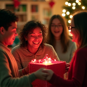 llegada de regalos