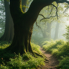 Forest old forest