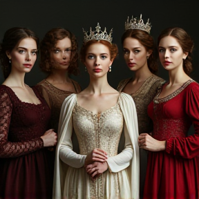 The Tale of Six Queens