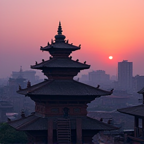 Sundar Kathmandu Twilight