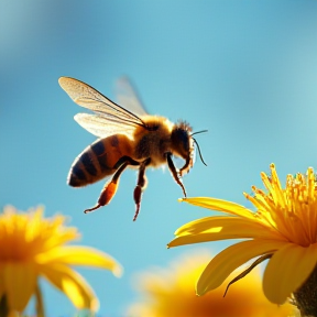 Feathered Flights and Buzzing Bees