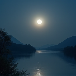 Bulan di Atas Sungai Han