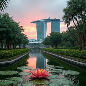 City Lights of Singapore