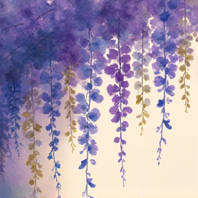 Di Bawah Wisteria - by Adi Mbeo 