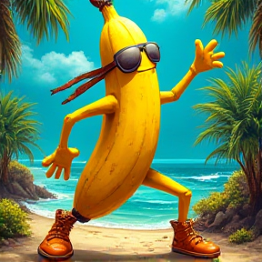 Banana Warrior Fast Feet