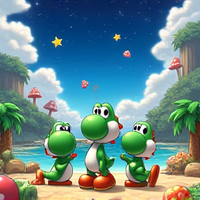 Yoshis En La Isla